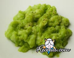 Puré de habichuelas verdes