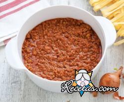 Ragú a la boloñesa