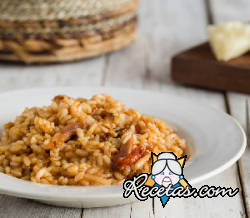 Risotto a la amatriciana