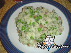 Risotto al prosciutto