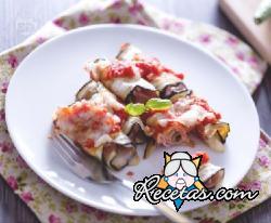 Rollitos de berenjena