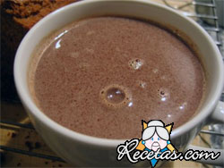 Salsa de chocolate liviana