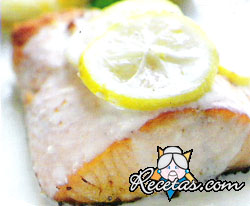Salmón rosado a la crema