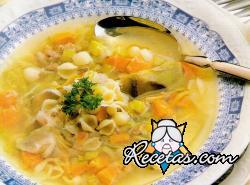 Sopa de alcachofas