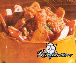 Sopa de garbanzos