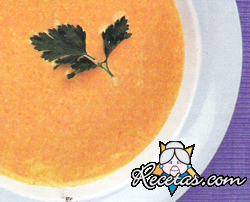 Sopa de calabaza nutritiva