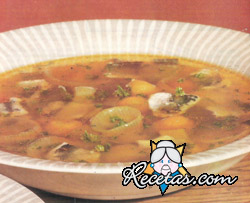 Sopa de pescado danesa