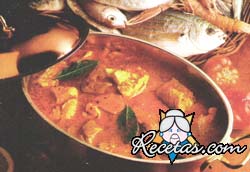 Sopa de pescado mediterránea
