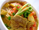 Soto Daging (Sopa de carne con especias)