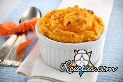 Soufflé de calabaza con queso