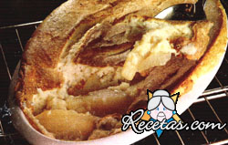 Soufflé de peras