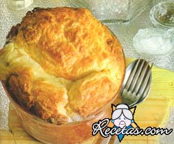 Soufflé de queso