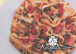 Tagliatelle alla Siracusana