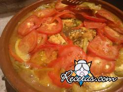 Tajine de bacalao