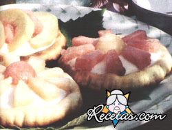 Tarteletas de melon