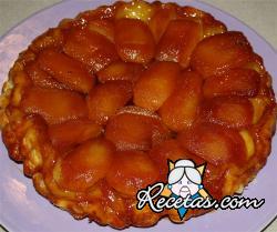 Tarta tatín de manzanas