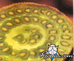 Tarta de kiwi