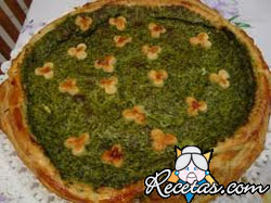 Tarta caliente de mollejas