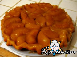 Tarta Tatin de membrillos