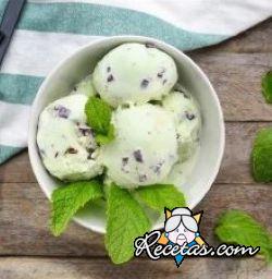 Té helado de kiwi y menta