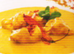 Pinchos de pollo (Tikka masala)