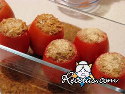 Tomates rellenos al horno