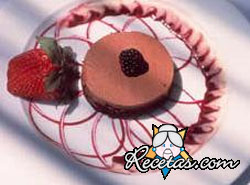 Torta mousse de frutillas