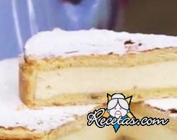 Torta de ricota y pasas