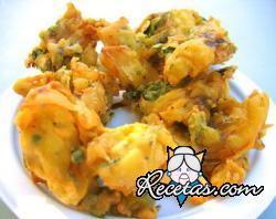 Tortillas indias (Pakora)