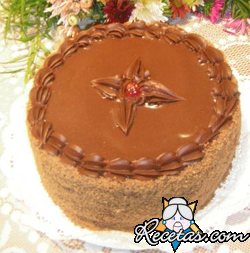 Torta de Panqueque de Chocolate