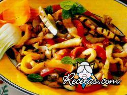 Verduras mixtas grilladas