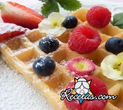 Waffles sin gluten