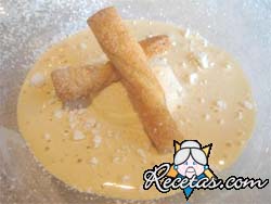 Sabayón con nueces