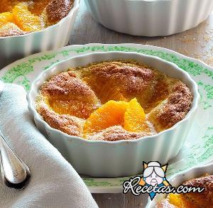 Naranjas con crema gratinadas
