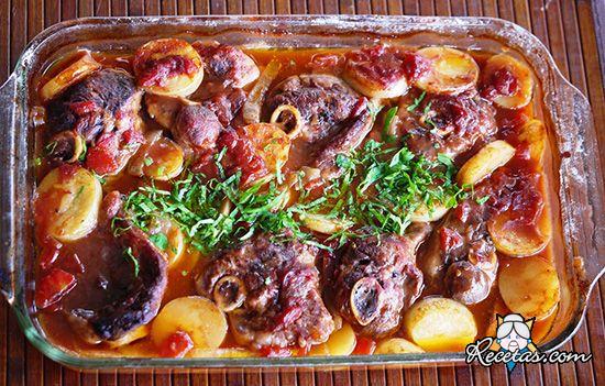 Navarin de cordero con papas