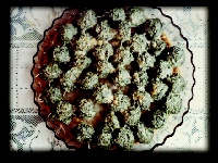 Ñoquis de arvejas y espinaca