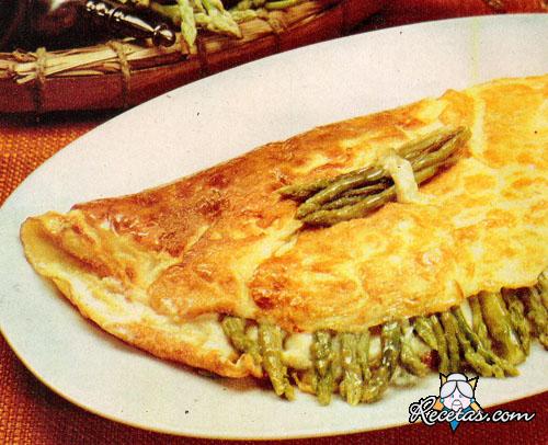 Omelette de espárragos