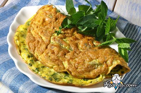 Omelette de hierbas