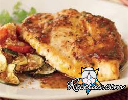 Paillards de pollo a la manteca de fr...