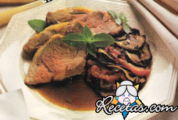 Paleta de cordero con gratín de bere...