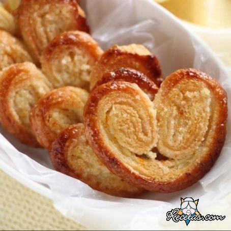 Palmeritas de hojaldre