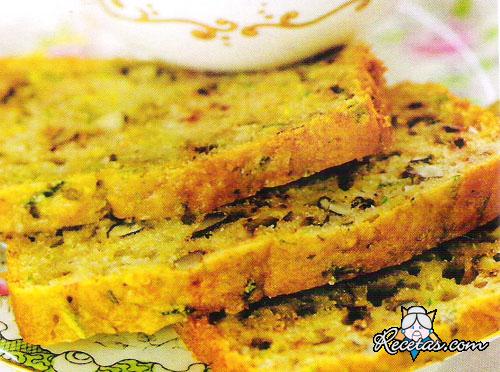 Pan de zucchini