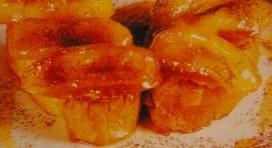 Pan perdido con manzanas