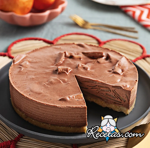 Parfait de pera y chocolate