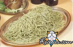 Masa para pastas de espinacas