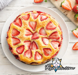 Pastel de fresa
