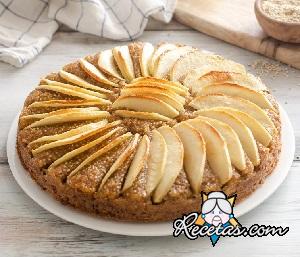 Pastel de manzana y quinua