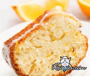 Pastel de naranja suave