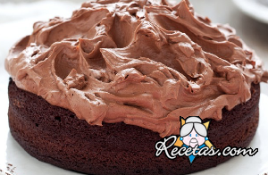 Pastel ganache de chocolate