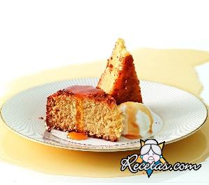 Pastel suave de coco